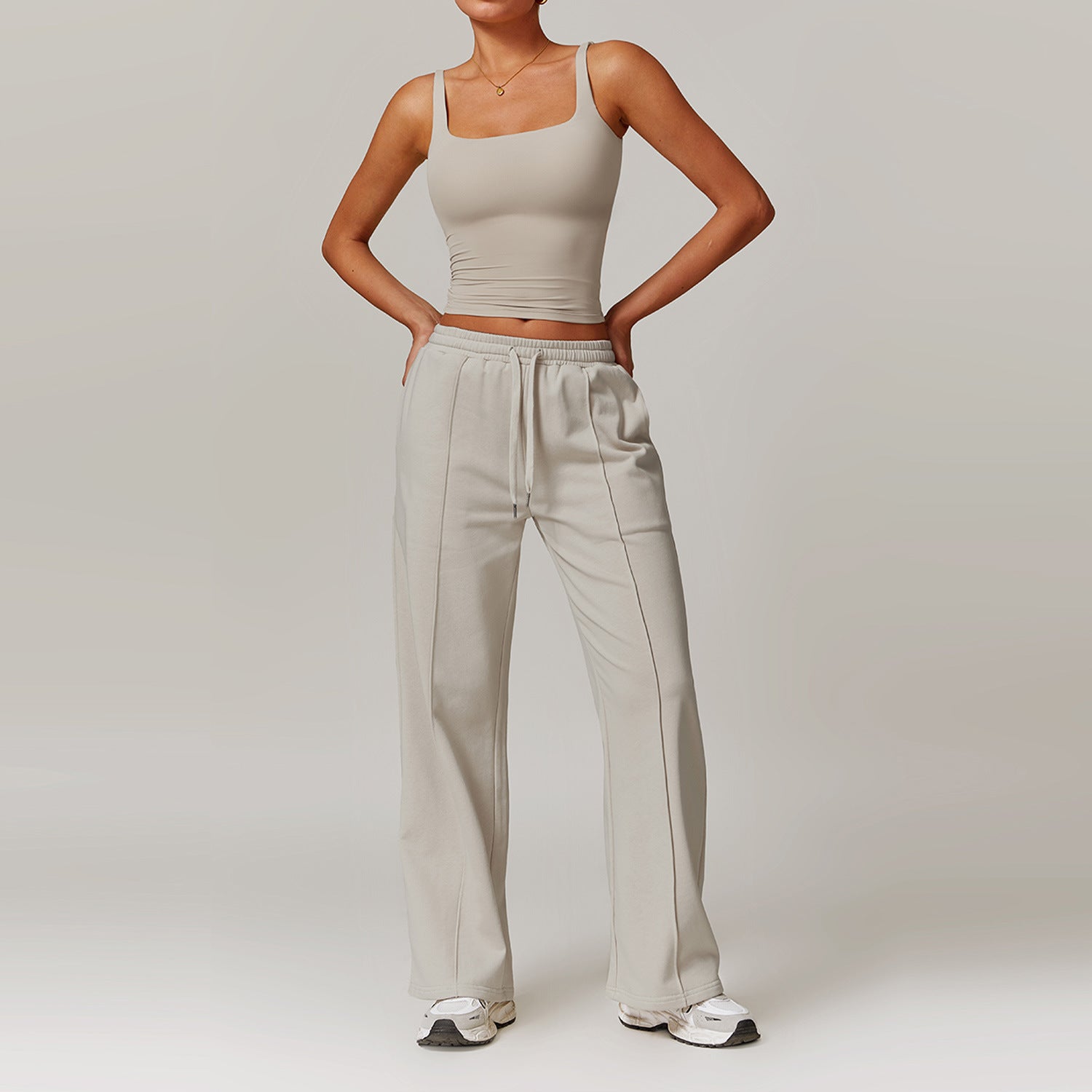Women's High-Waisted Lounge Set