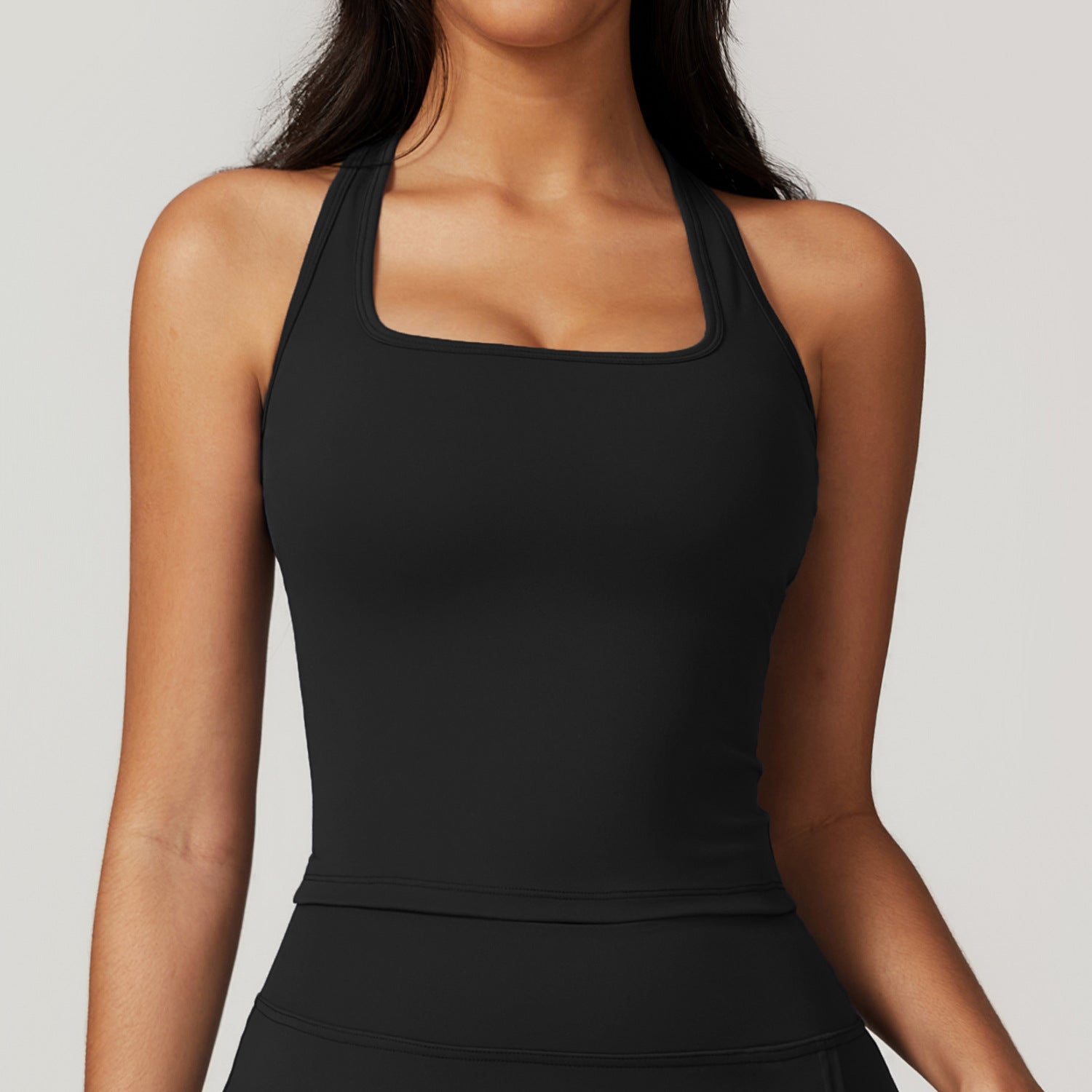Brushed Racerback Tank Top